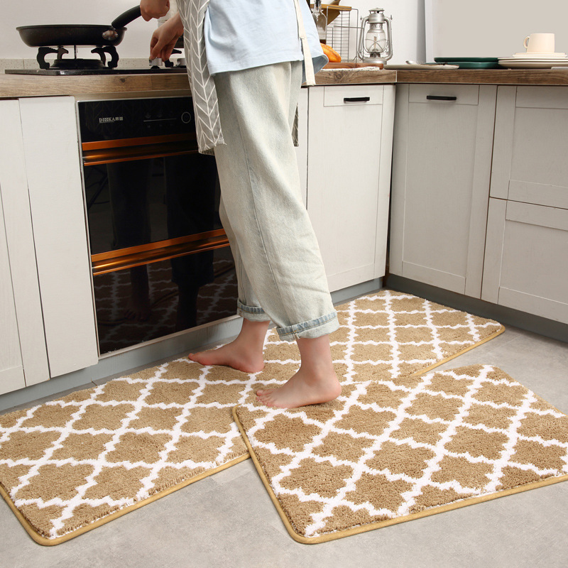 Title 6, New Nordic Stylelong Strip Kitchen Floor Mat Ba...