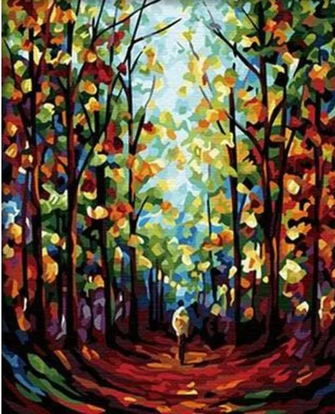 Digital Frame Oil Painting Coloring Painting Photo Color - Shop at LoveMi