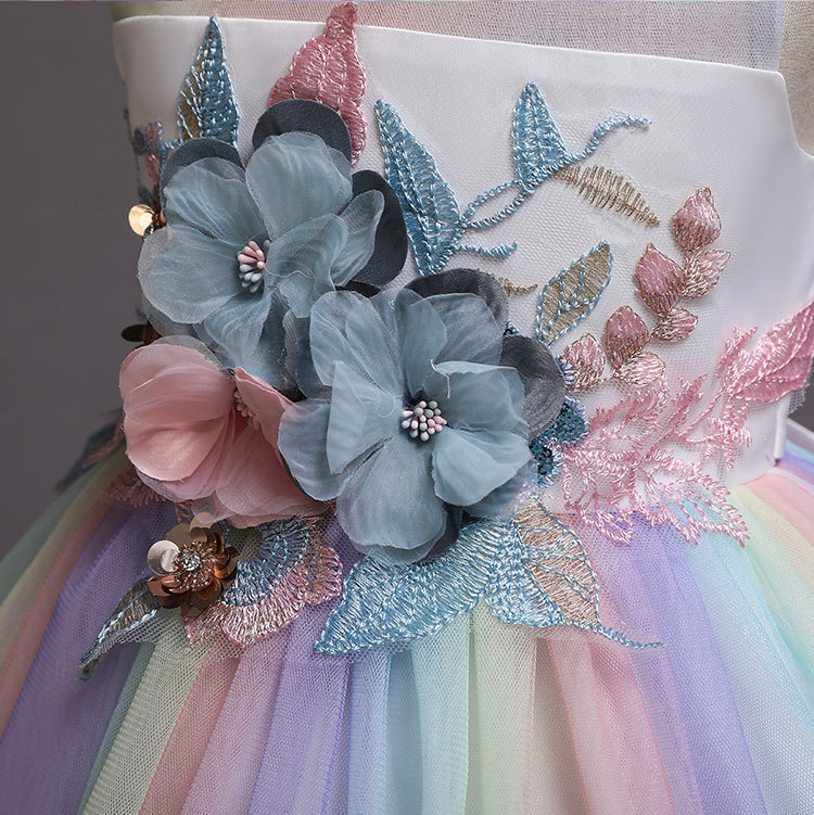 Girls' One Year Old 61 Performance Costume Flower Girl Dress — foto 7