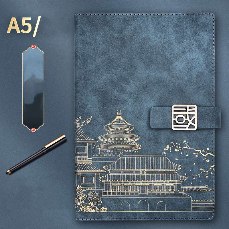 Chinese Style Palace Museum A5 Notebook Gift Box Set - Image 5
