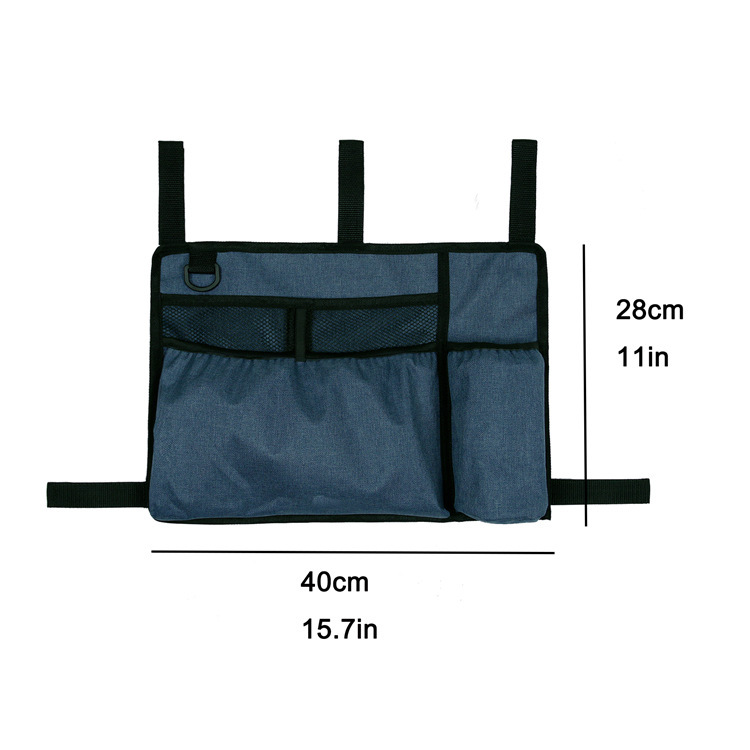 Title 1, Walker Buggy Bag Wheelchair Side Hanging Storag...