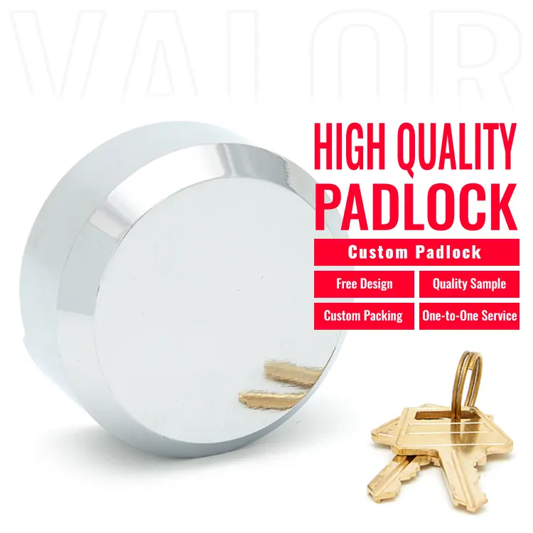 73mm Heavy Duty Puck Lock Hardened Steel Hidden Shackle