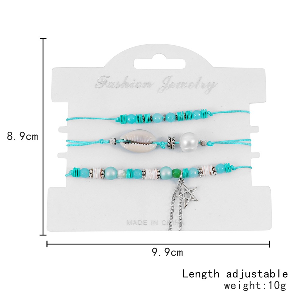 Title 1, Flower Bee Butterfly Color Bead Five-Pointed St...