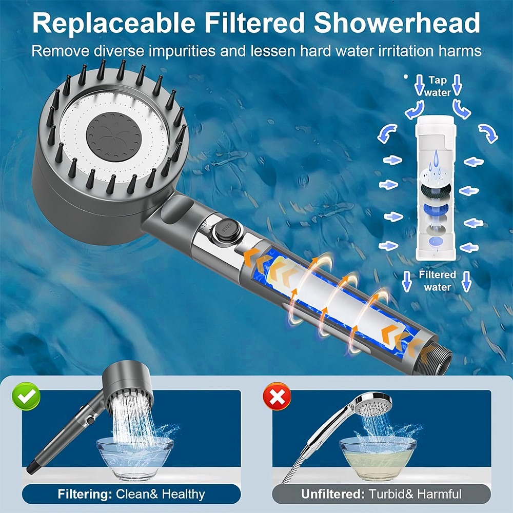Portable Shower Pump USB Rechargeable W 20L Collapsible Bucket Camping Wash — image 12