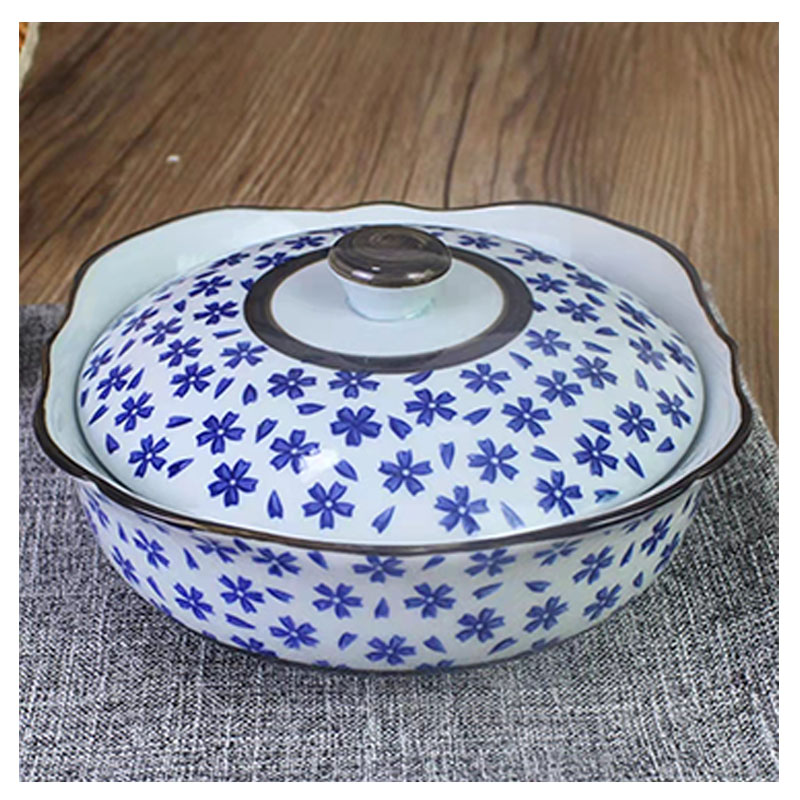 Single Ceramic Steamed Egg Bowl