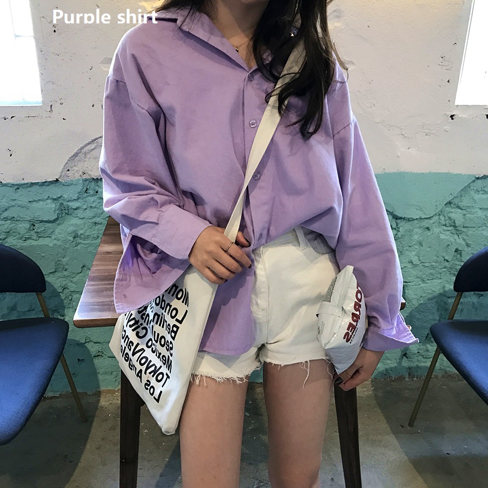 Purple shirt