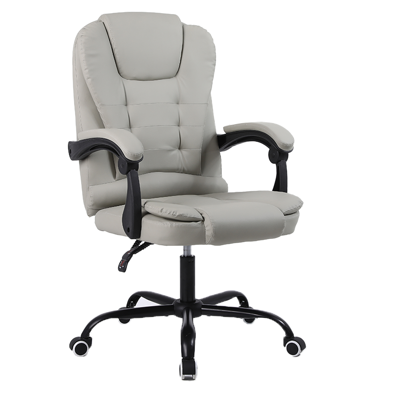 Ergonomic Executive Office Chair,Faux Leather,Adjustable Height 45-55cm — image 3