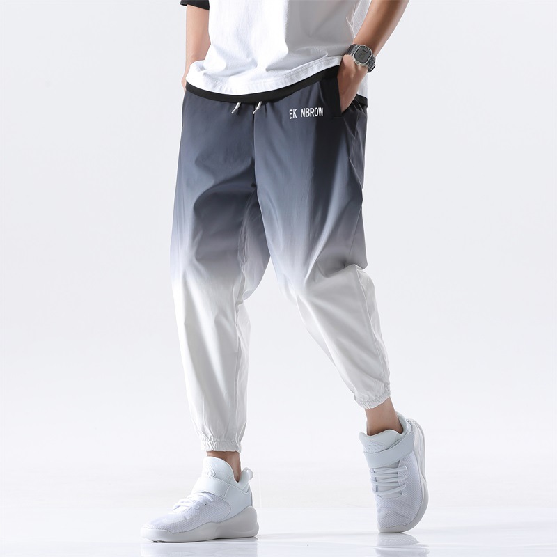 Title 2, Pantaloni cropped sfumati oversize da uomo