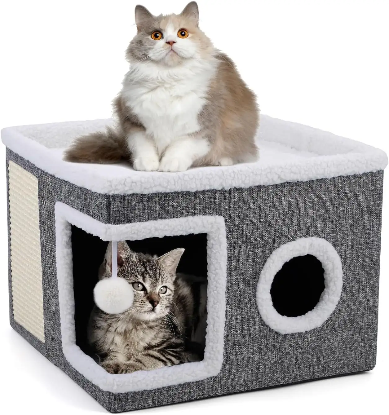 Cat Beds For Indoor Cats, Large Cave