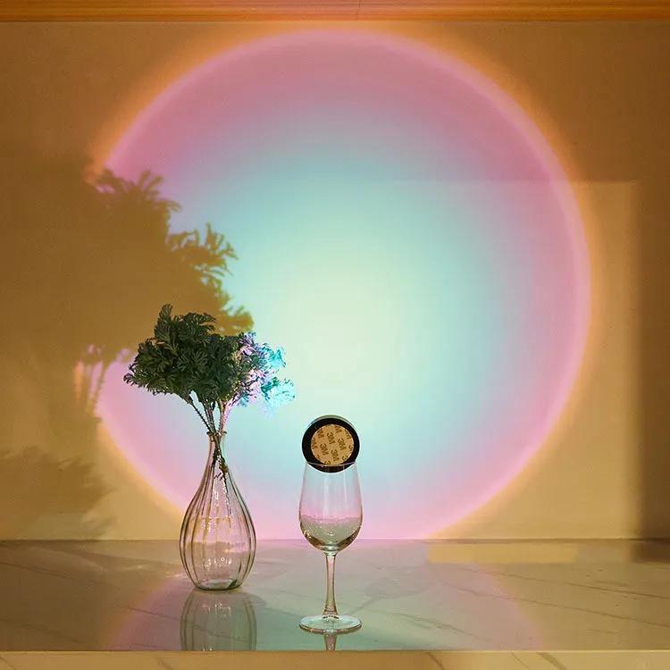 Led Lights Wireless Closet Kitchen Lights Under Furniture Battery Powered Sunset Nightlight Wall Lamp Bedroom Decoration Cabinet – image 6