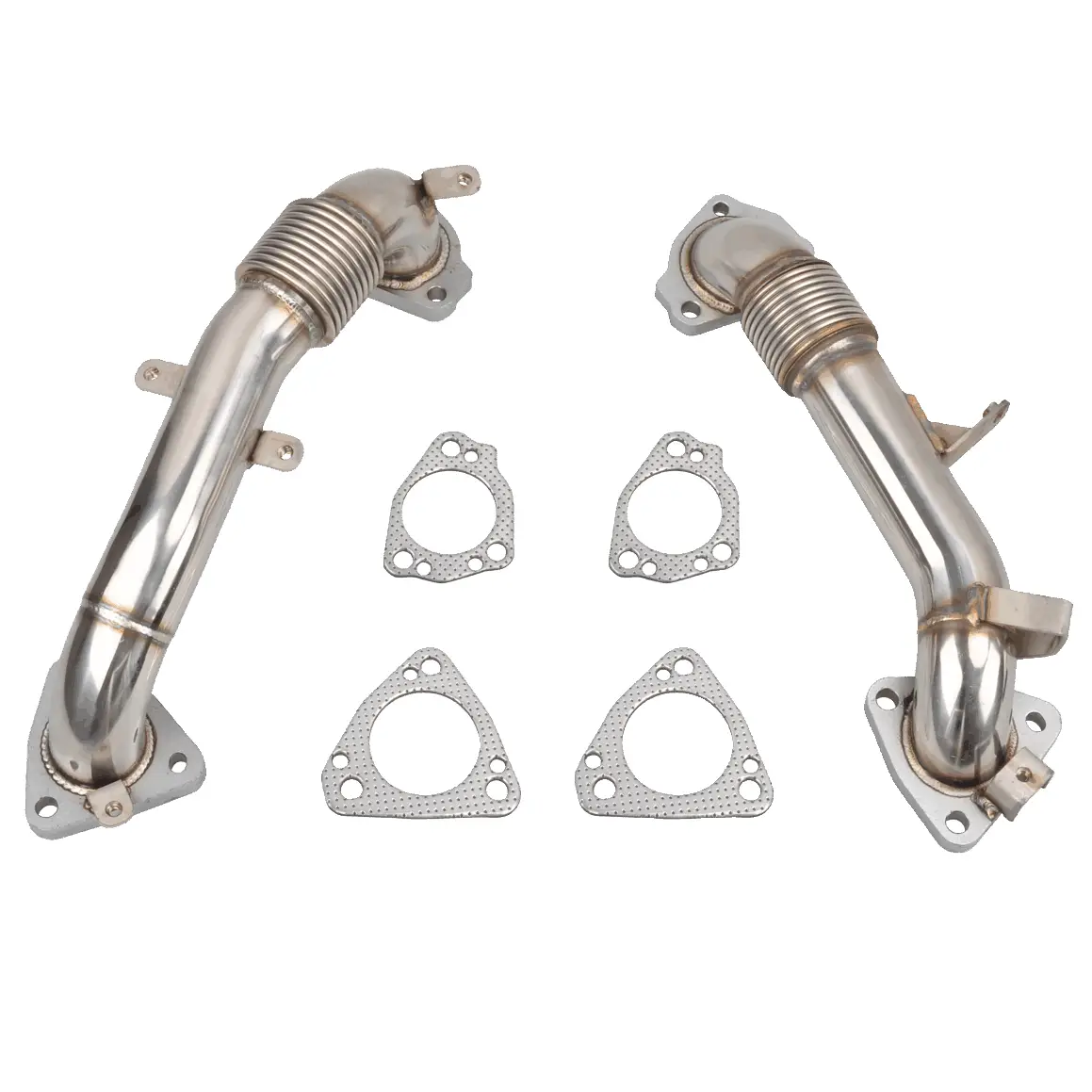 Exhaust Manifold Header Fit For Chevy 3.5' 17-20 6.6L L5P Ban The Sale Of Amazon