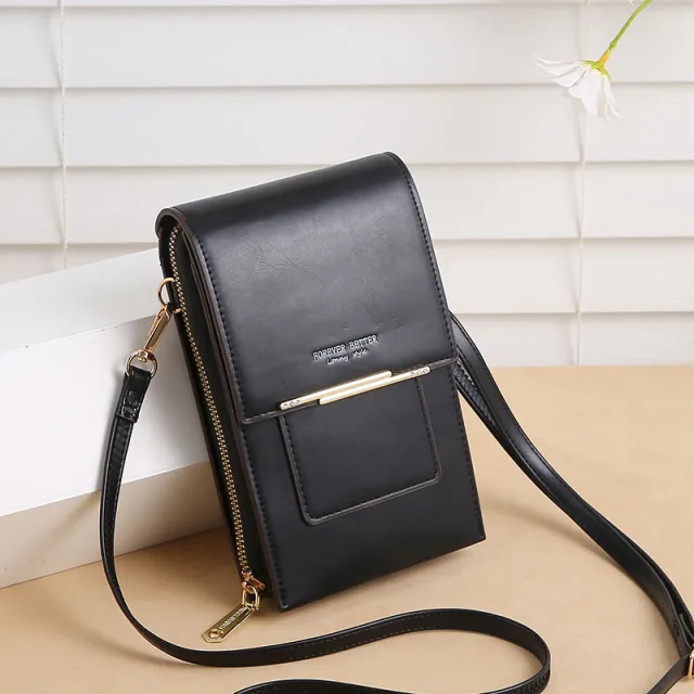 Small Messenger Cute Small Bag For Mobile Phone Black - Shop at LoveMi