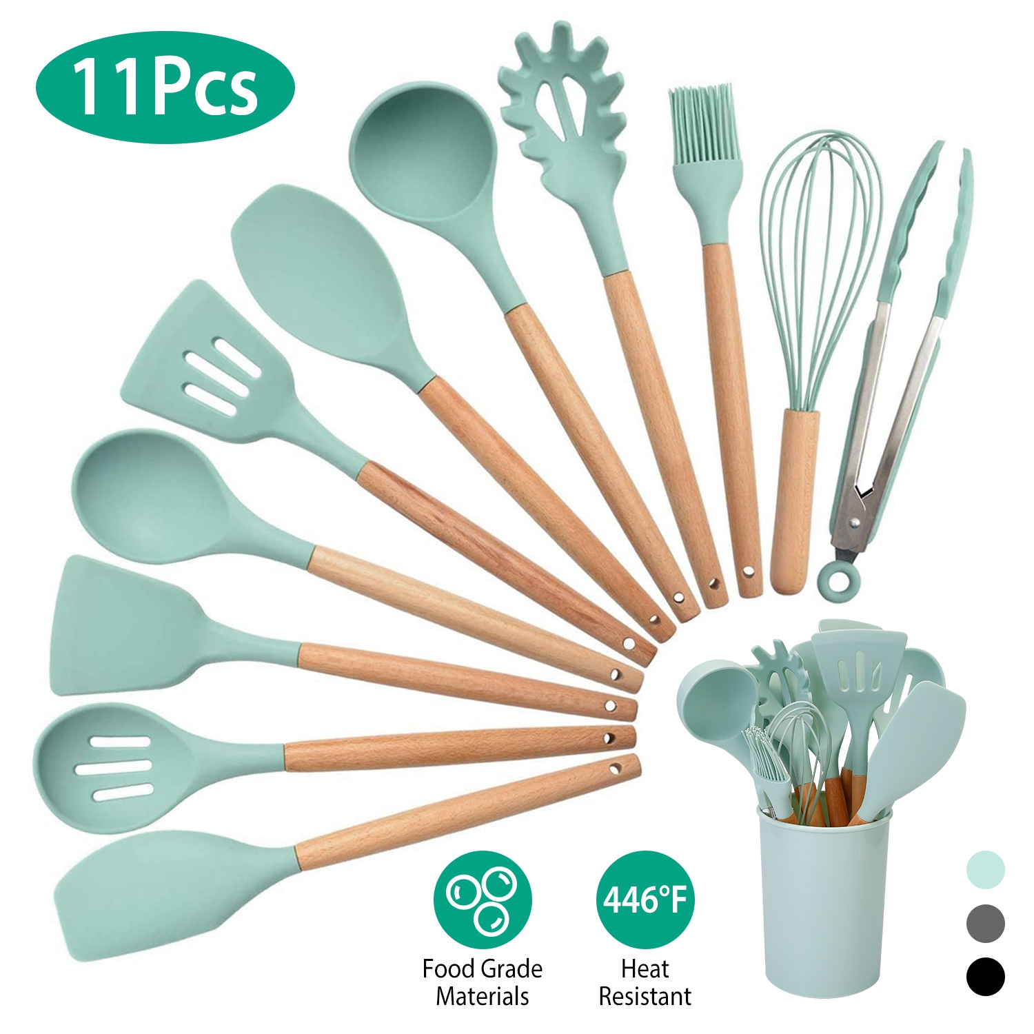 2 Color Options — Set Of 11Pcs