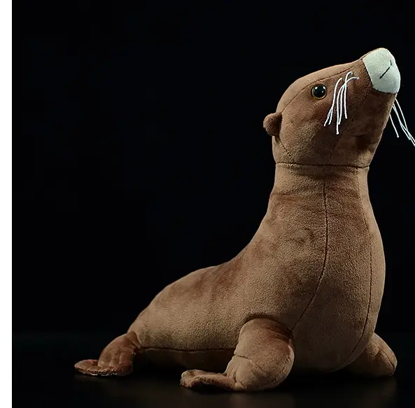 Super Cute Fur Seal Plush Toy Doll Cute Simulation