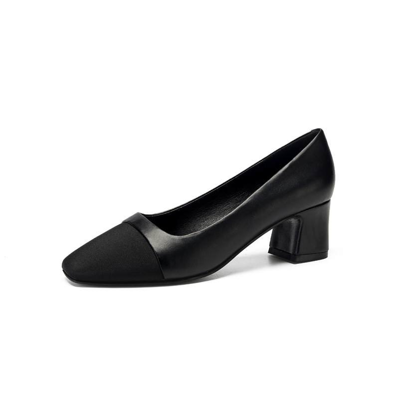 Professional Hotel Working Soft And Versatile Black Work Shoes