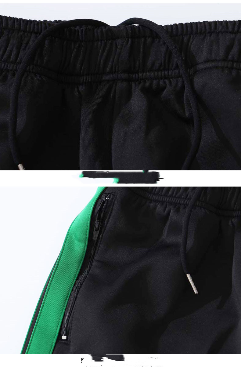 Side Stripe Stitching Sweater Pants For Men And Women