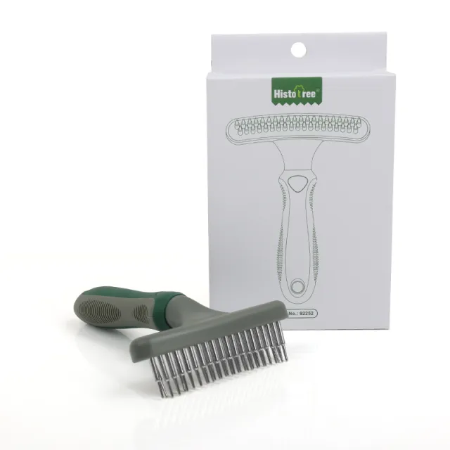Pet Cleaning And Beauty Products Double Row Comb Green - Shop at LoveMi