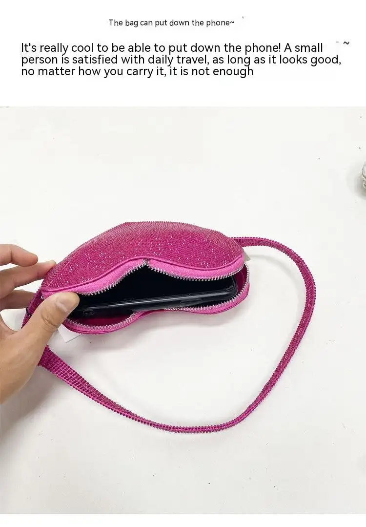 Love Light Diamond Light Luxury Shoulder Bag