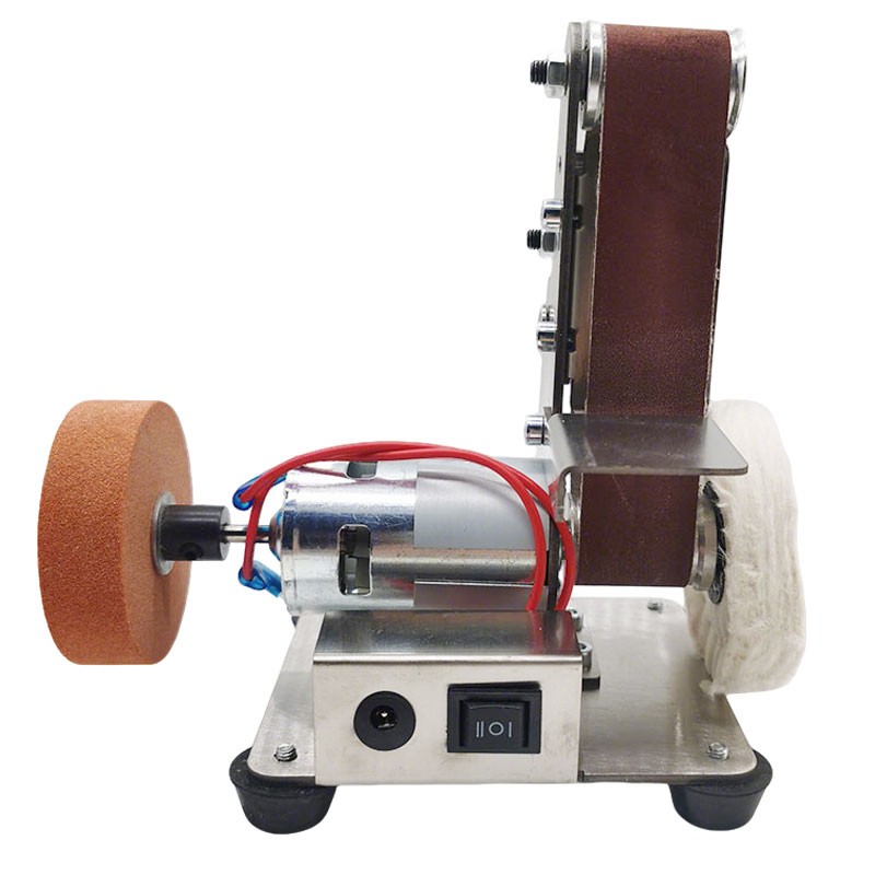Mini Electric Belt Sander Grinder DIY Polishing Machine Sanding Tools Kit C — image 3