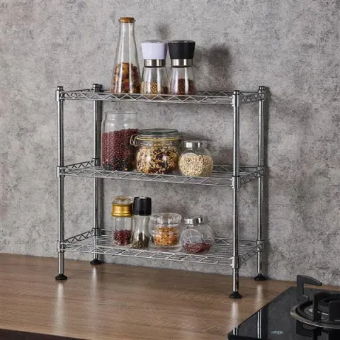 Three Story Kitchen Mini Home Shelf 450x200xH450mm