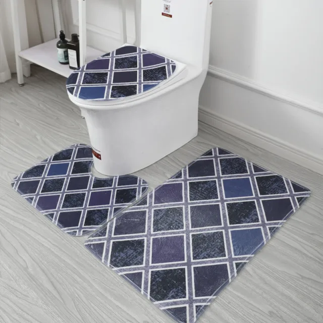 Underwater World 3d Printed Toilet Floor Mat Carpet I - Shop at LoveMi