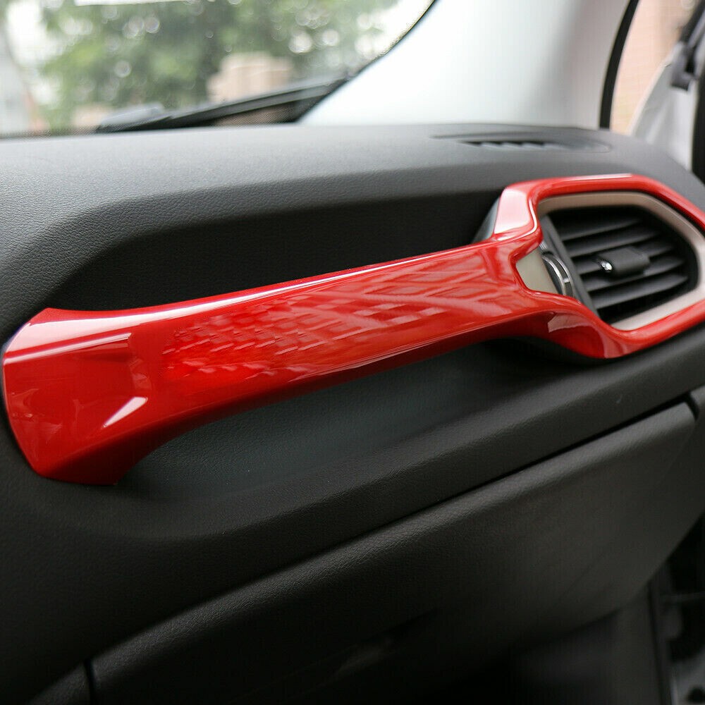 Interior Co-pilot Dashboard Handles Cover Trim — foto 7