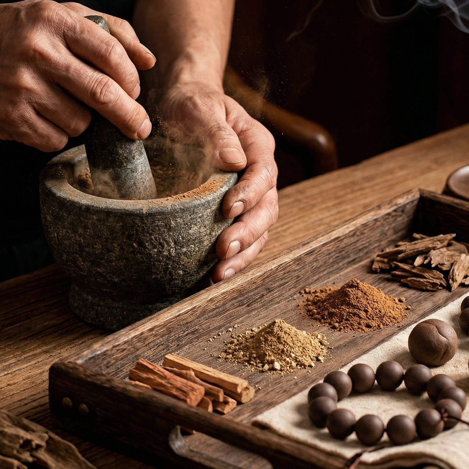 Chinese Herbal Bracelet