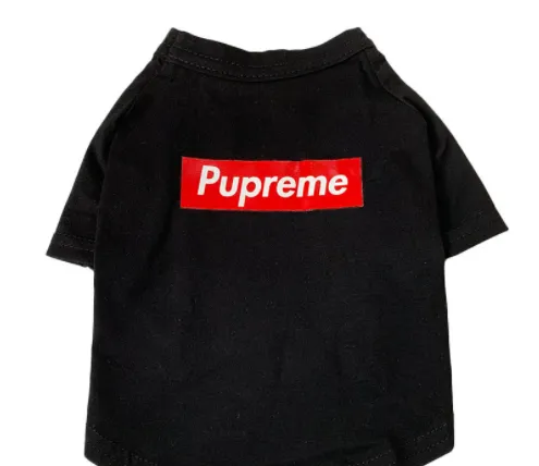 Summer Thin Breathable Pet Clothes Pup Black - Shop at LoveMi