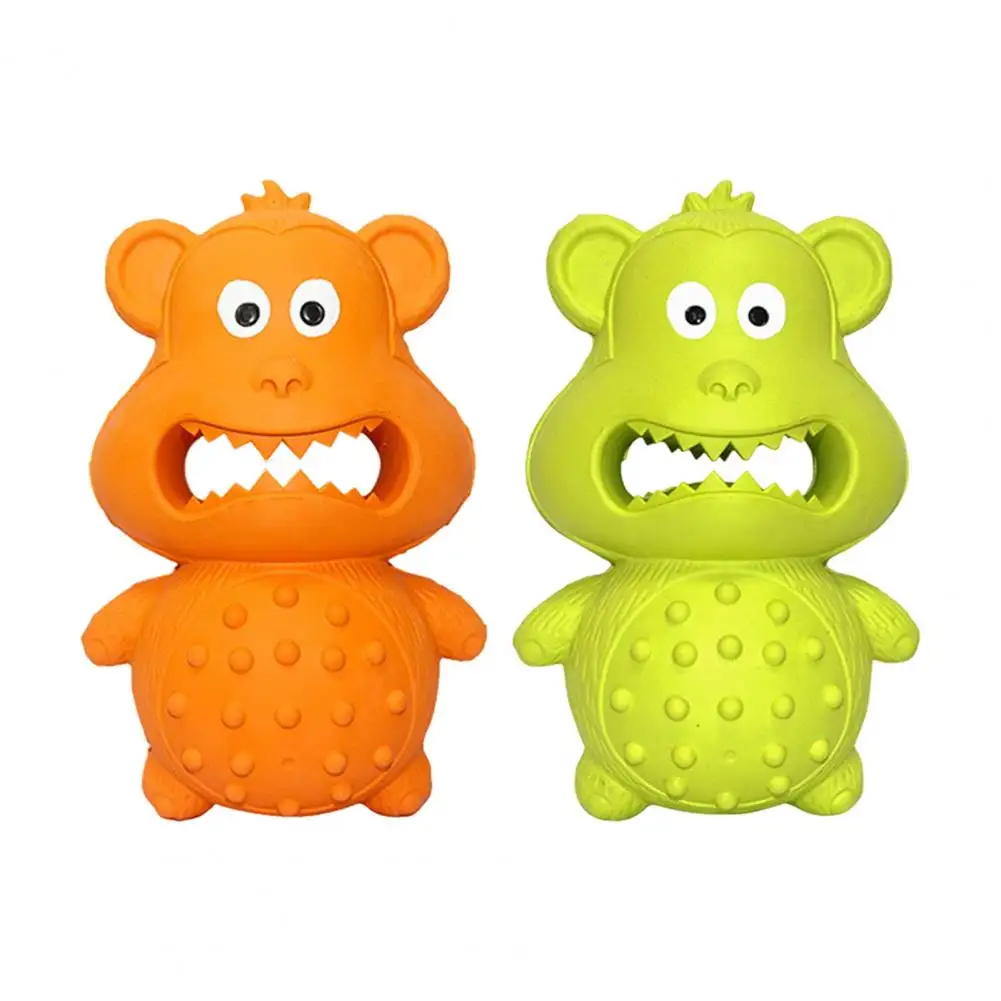 Dog Chew Toy For Chewers Rubber Squeaky