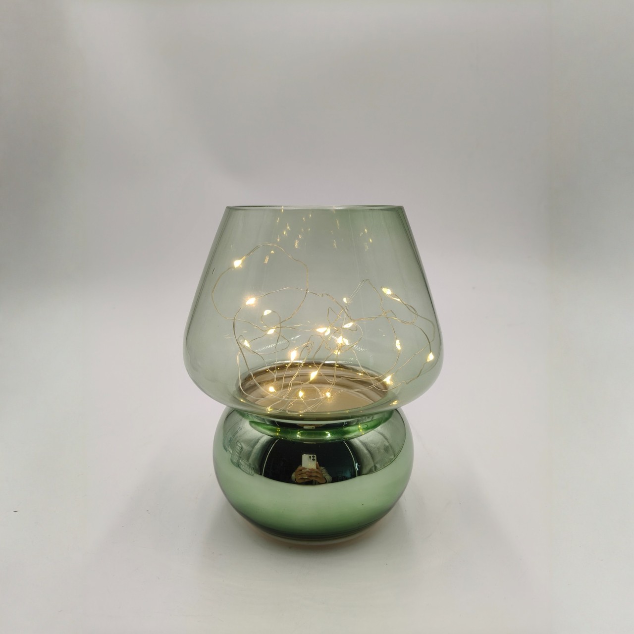 Glass Mushroom Battery-Powered Lamp -Cute Mushroom Shape, Compact Portable Without Restraints, Adding Warmth To Any Corner Battery Not Included view 5