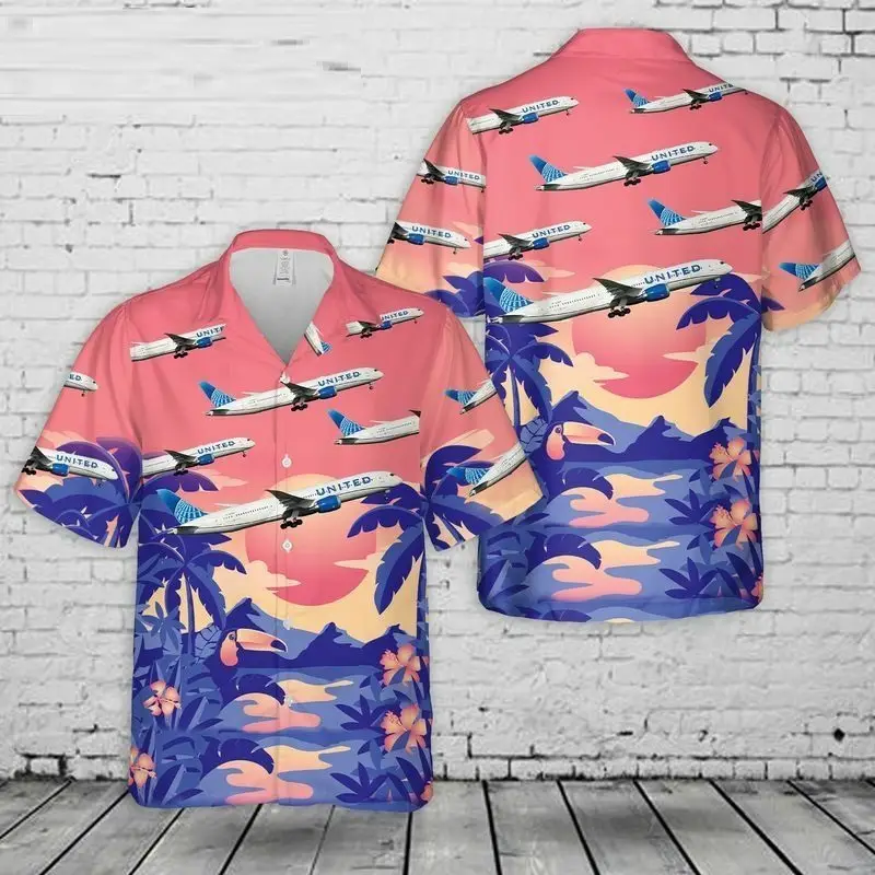 3D Digital Printing Personality Pattern Casual Summer Short Sleeve Shirt