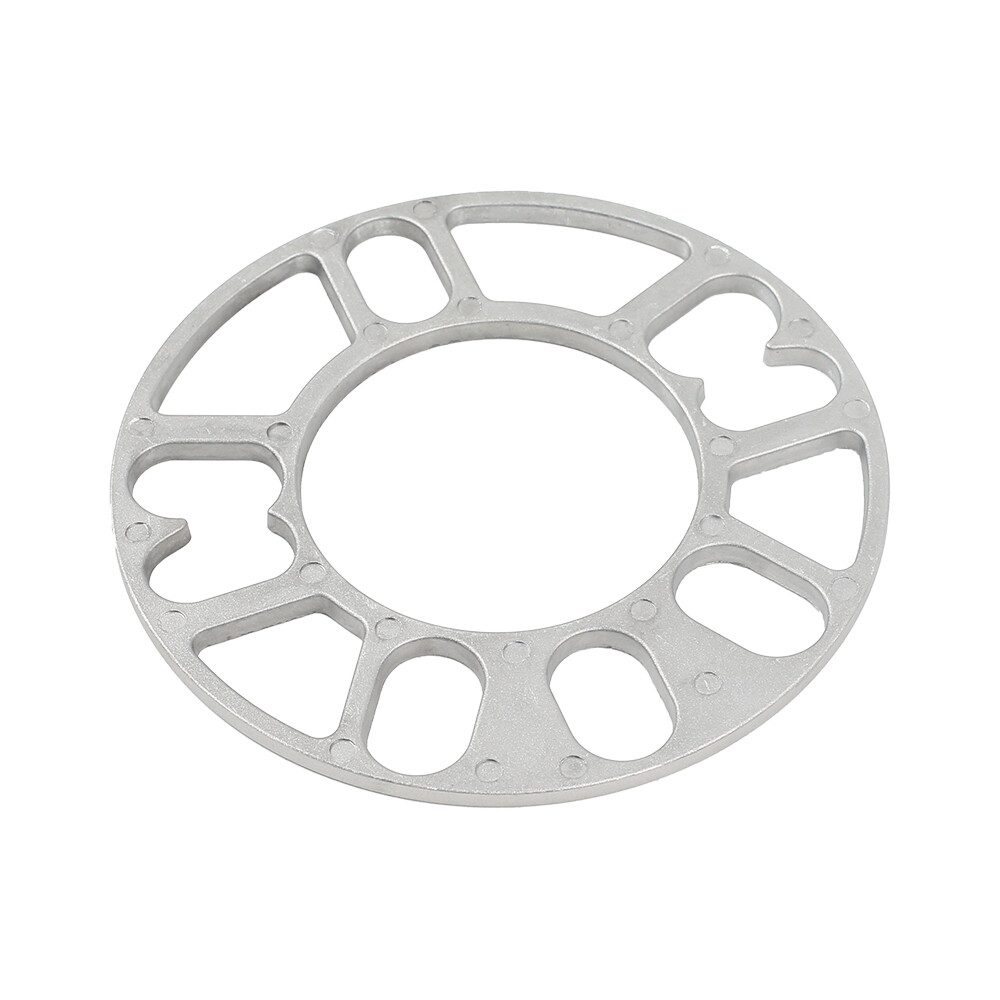 4PCs 5mm Alloy Aluminum Wheel Spacers Shims Spacer Universal Stud Car Kit — image 4