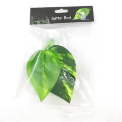 Aquarium Fish Tank Pet Decoration Landscaping Simulation Leaf Rest Leaf Ornamental Leaf - Style3 - View 1