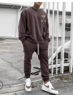 Animal Wolf 3D Print Pullover Hooded Loose