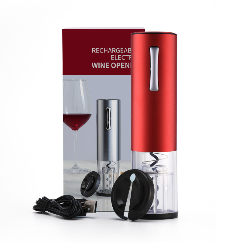 Title 8, Red Wine 4-in-1 Corkscrew