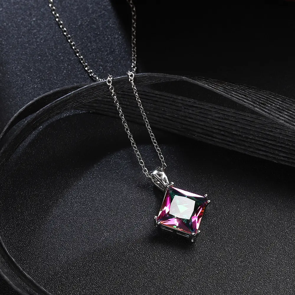 Necklace Stainless Steel Chain Jewelry Valentine's Day Gift Seven