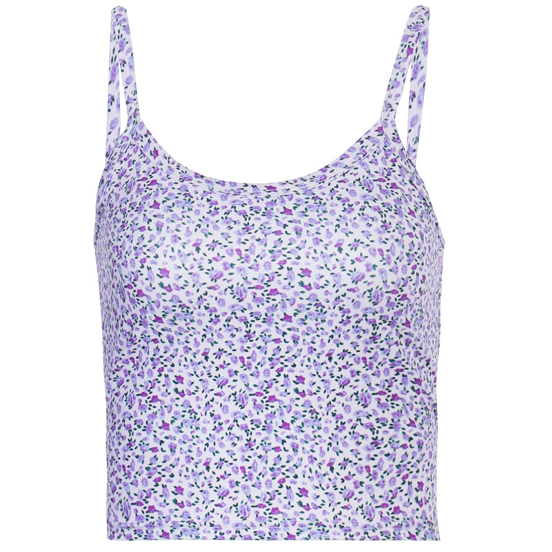 Title 6, New French Girl Purple Floral Sling