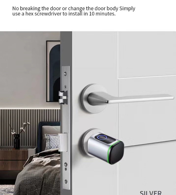 Title 9, Graffiti Smart Lock Cylinder Can Be Lengthened ...