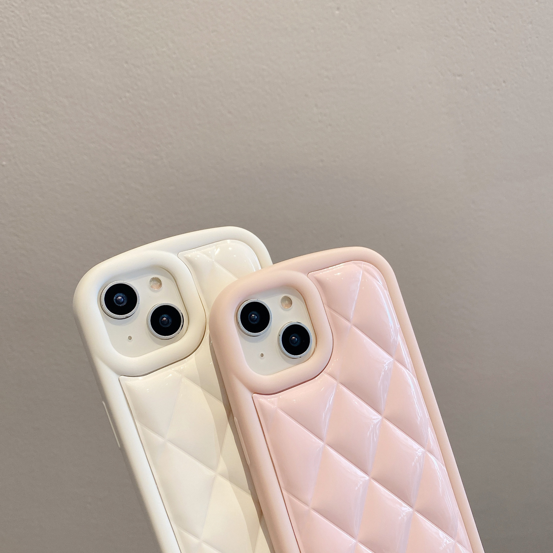 Bubble Shell Mobile Phone Shell Rhombic Pattern - Image 4