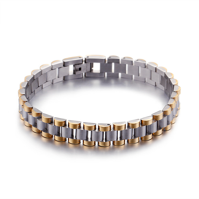 Men's Fashion Titanium Steel Strap Personality Bracelet