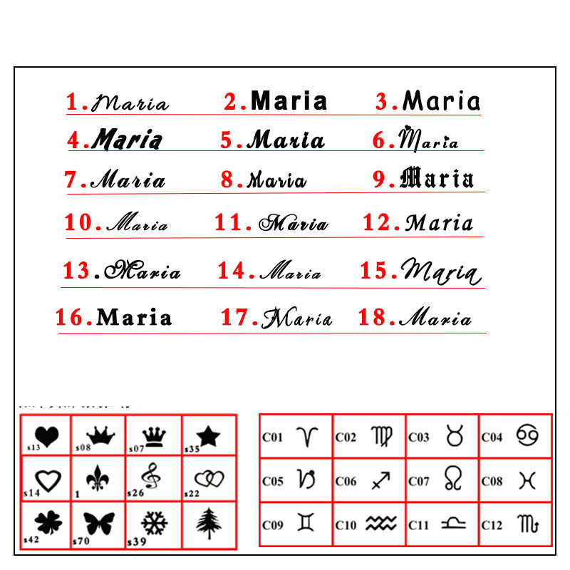 DIY Personalized Name Trend Stethoscope Stainless Steel Necklace