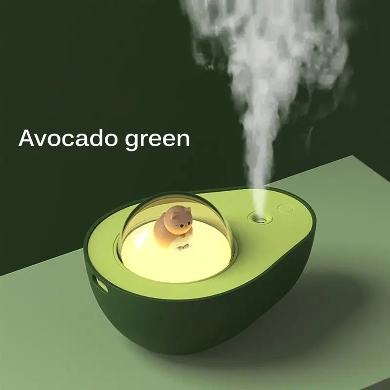 Avocado Mini Spray Humidifier USB Charging Night Light Portable
