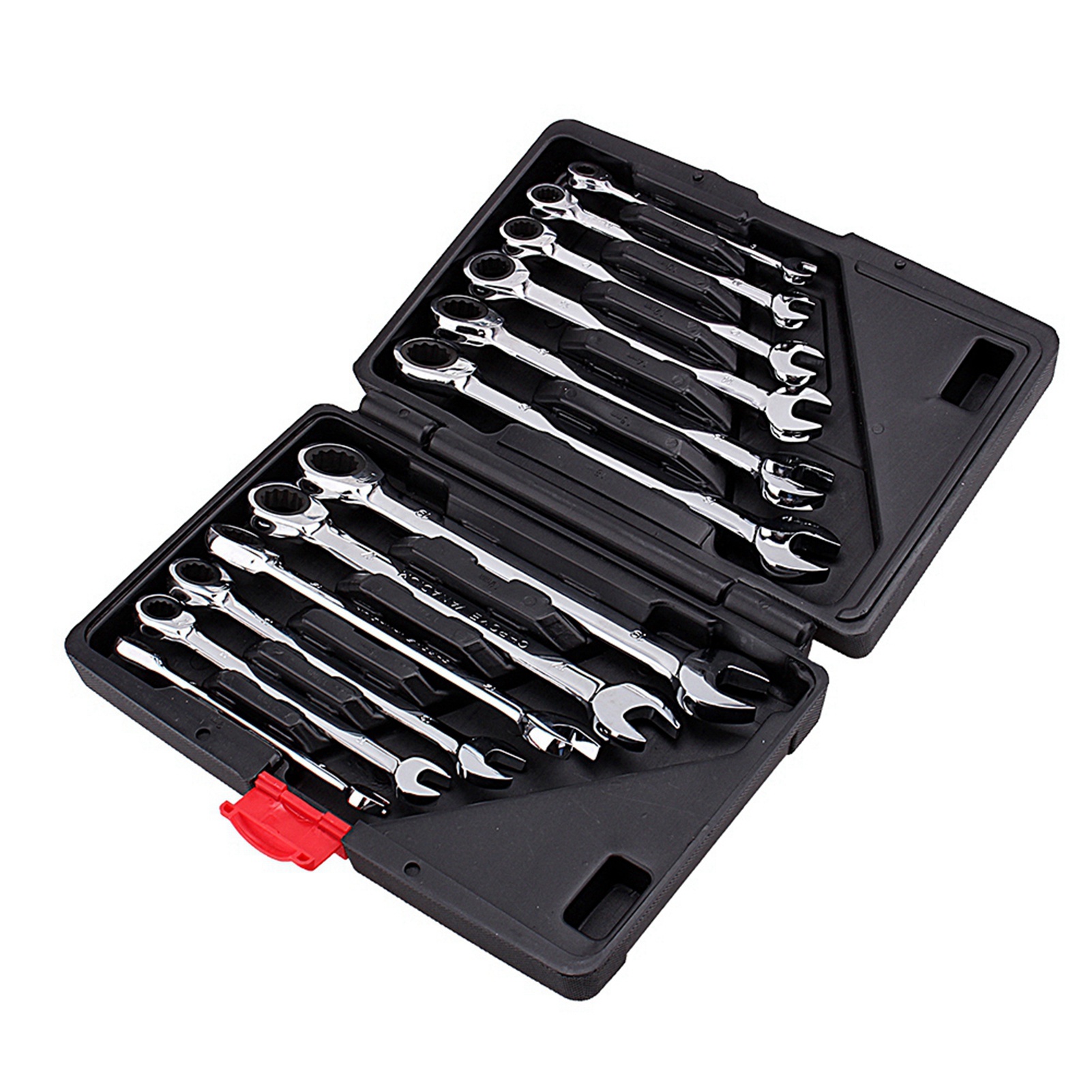 12pcs Fixed Spanners Ratchet Wrench Kit 8-19mm High-Torque Hand Tool Set — image 8
