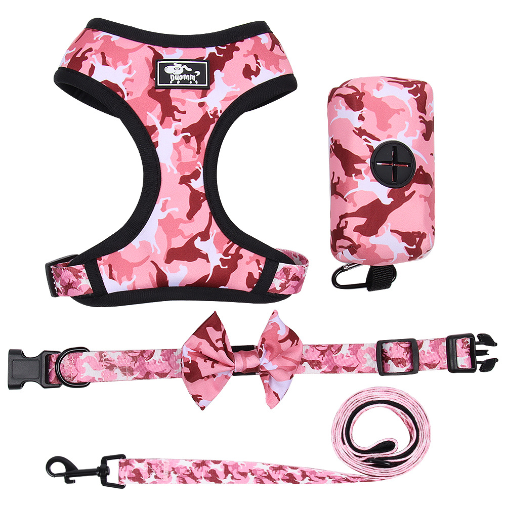 Pink camouflage fourpiece se