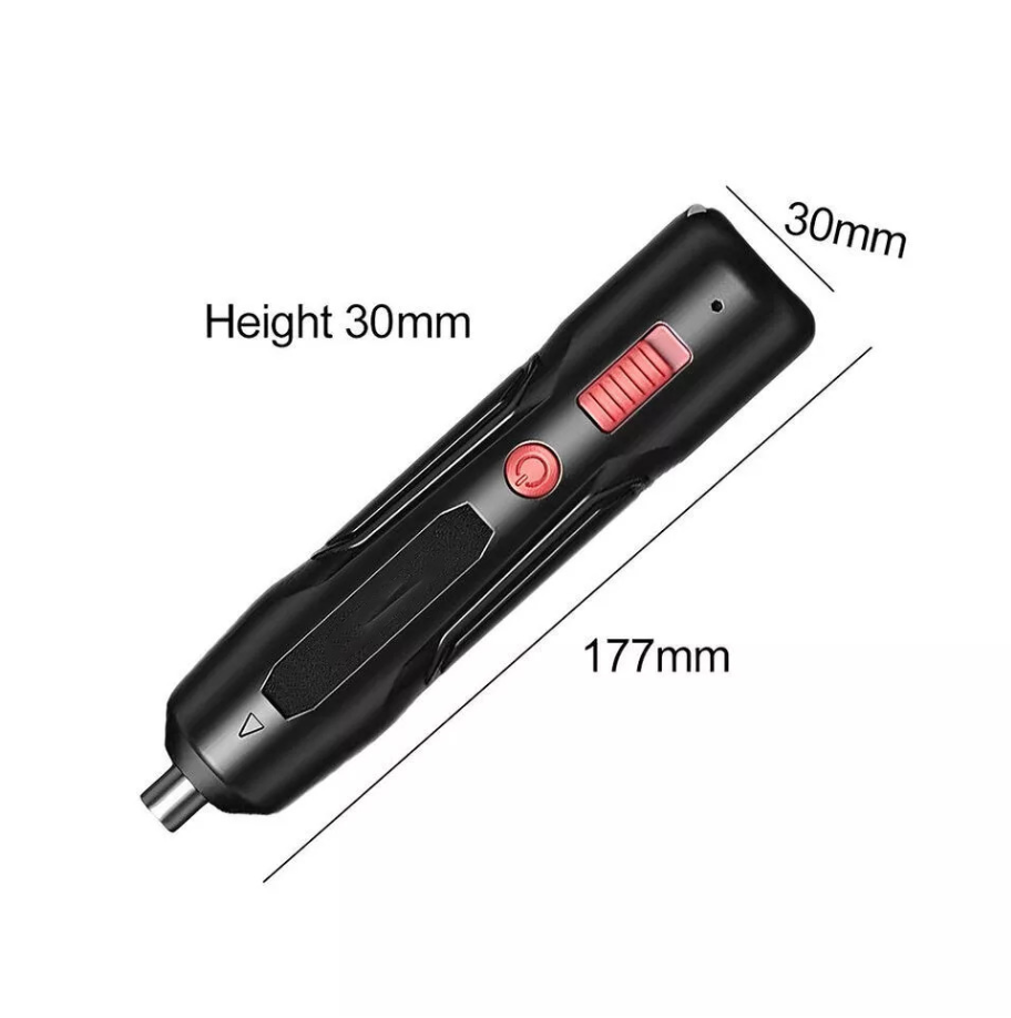 Mini Cordless Electric Screwdriver USB Rechargeable Power Tool – UK Stock