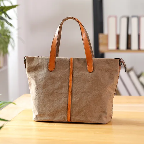 Commuter Shoulder Fashion All-match Diagonal Bag - Khaki