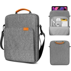 One Shoulder Crossbody Portable Inner Bag - Gray - View 1