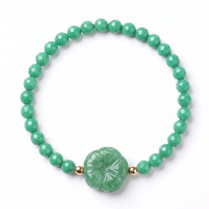 Colorful Resin Flower Bead Bracelet  Cute Floral Charm Bracelet For Women, Aesthetic Pastel & Vibrant Beaded Jewelry
