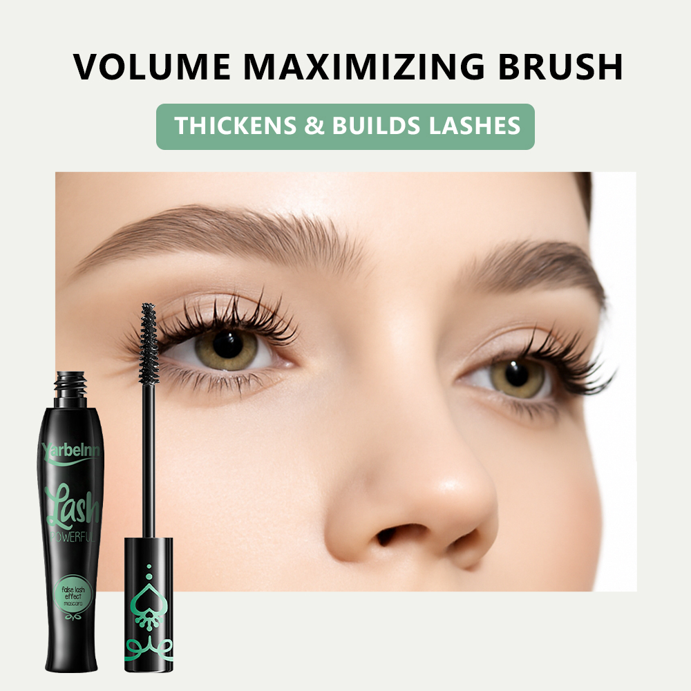 Charming Mascara, Lengthening Thick Curling Eyelash Makeup, Long Lasting Waterproof Smudge-proof Mascara, 10ml 9