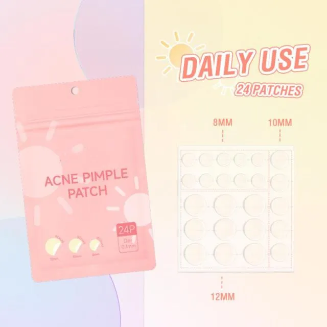 Night Skin Care Acne Patch Tea Tree Day 24Pcs - Shop at LoveMi